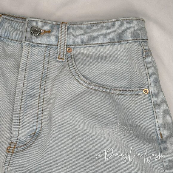 Wild Fable Super High-Rise Cut Off Shorts Size 4 - Picture 6 of 15